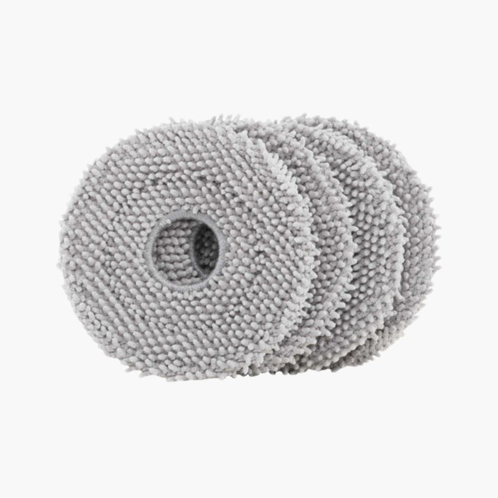 Giẻ lau xoay cho Robot hút bụi Roborock (SXTB07RR) - 2 bộ (Q Revo, MaxV, S, Pro)