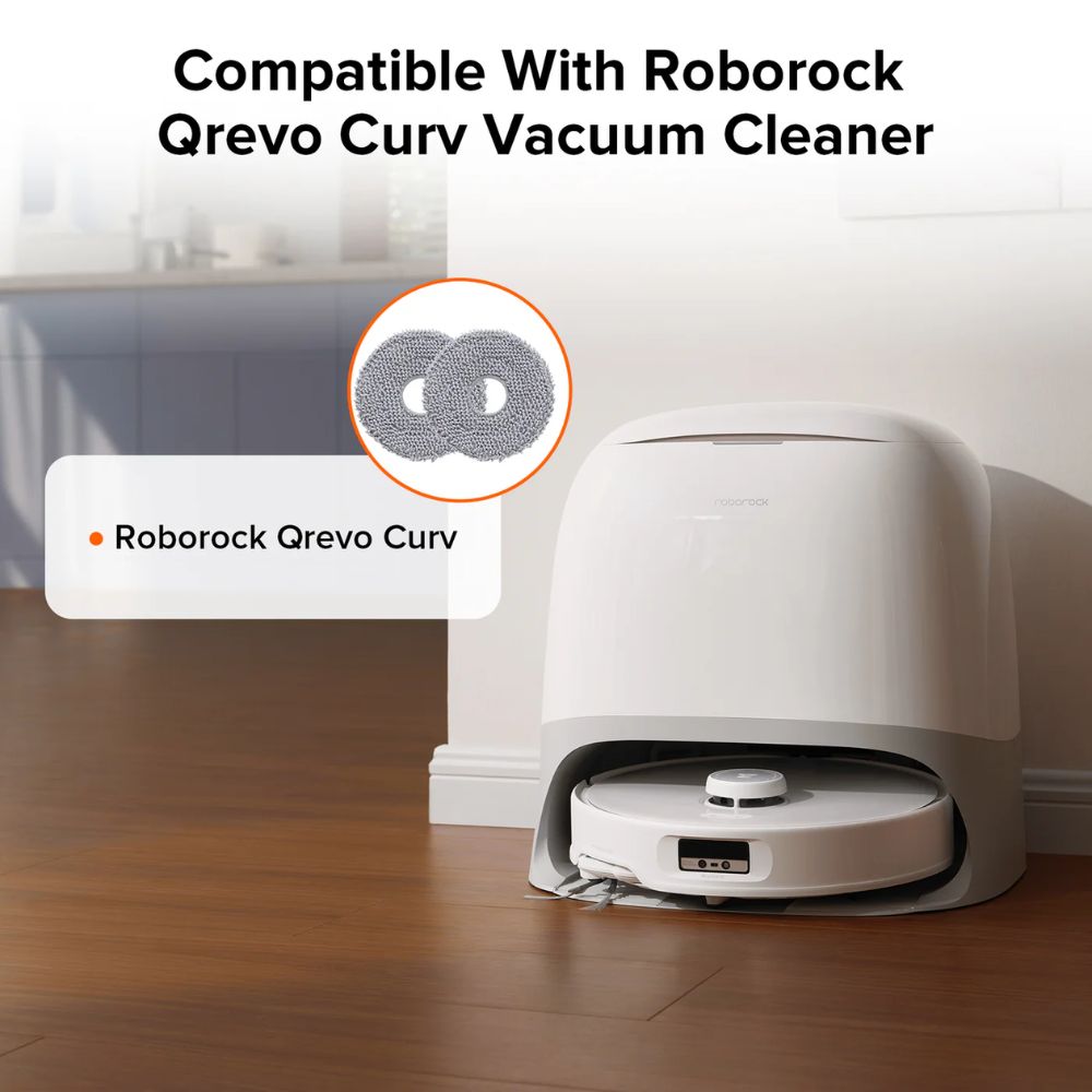 Giẻ lau xoay cho Robot hút bụi Roborock Qrevo Curv