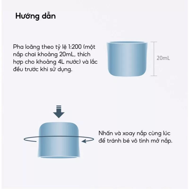 Nước lau sàn Roborock 200ml